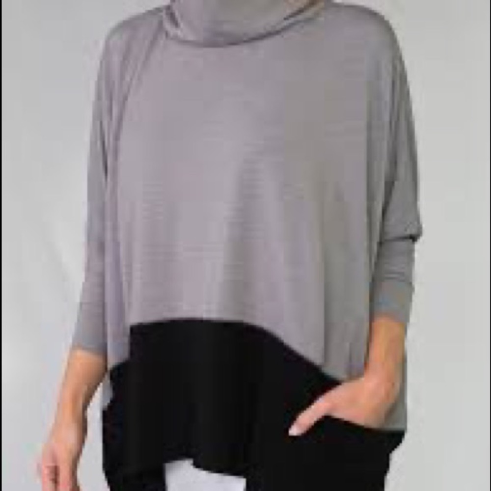 Womens Multicolor poncho